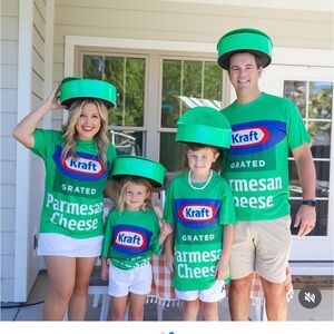 Kraft Parmesan Cheese Costume Adult Large RARE Brand New!